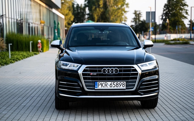 Audi SQ5 cena 163900 przebieg: 54000, rok produkcji 2018 z Krotoszyn małe 254